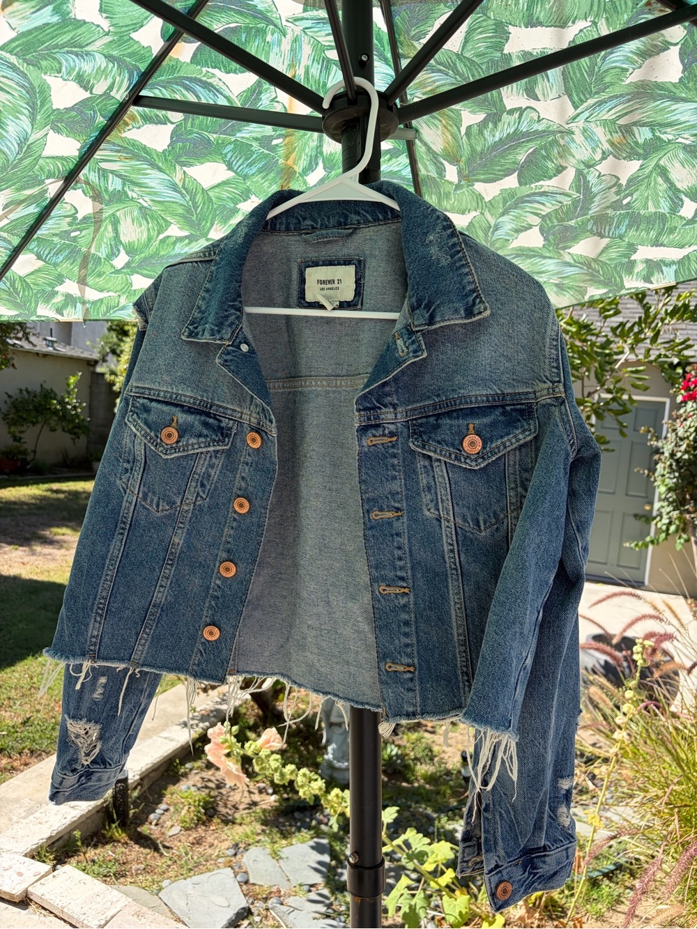 Forever 21 Light Blue Denim Jacket